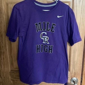 Colorado Rockies Nike “Mile High” t shirt